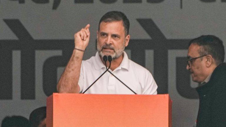 Rahul Gandhi Slams New Rural Employment Law, Calls It “Anti-Village” and “Anti-Poor”